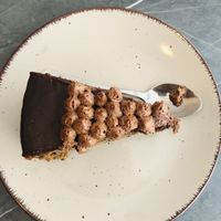 Torta de chocolate   at Mestizo Vegano in Bogota