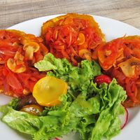 Plátano. at Mestizo Vegano in Bogota