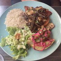   at Mestizo Vegano in Bogota