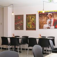 They moved to a much bigger place. Wonderful people, great atmosphere! at Mestizo Vegano in Bogota