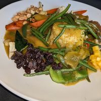 Indian curry vegetables at River City Grill in Yuma