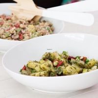Salads at Osana Wholefood Restaurant in Cairo