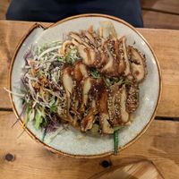 Vegan duck at QB Vegan in Berlin