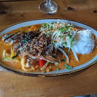 Com Sot Cary with vegan duck (3.5/5)

Tasty but a bit too spicy for me. at QB Vegan in Berlin