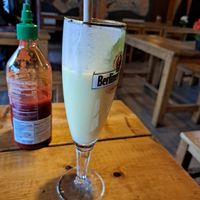 Mango Lassi at QB Vegan in Berlin