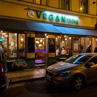 Outside of QB Vegan at QB Vegan in Berlin