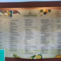 Karte at Copper Bowl in Esslingen