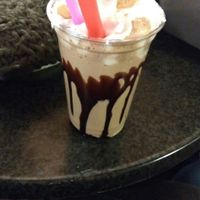 Peanut butter cup milkshake  at Kitty's Milkshake Bar - Hietsu Kauppahalli in Helsinki