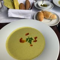 Soup of the day (vegan)  at Inti Raymi Restaurant in Cusco