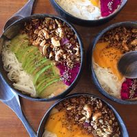 Smoothies bowls at Gili Bliss in 
