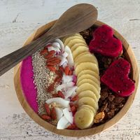 Dragon Fruit Smoothie bowl  at Gili Bliss in 