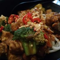 Tofu noodles at Nippon Kitchen in Glasgow