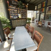 Seating  at Emmy's Vege House in Bainbridge Island