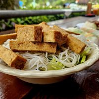Tofu Thai Salad Bowl at Emmy's Vege House in Bainbridge Island
