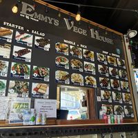 Menu as of 9/27/2026  at Emmy's Vege House in Bainbridge Island
