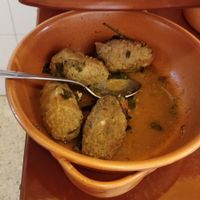 Boulettes végétariennes aux blettes et a aneth at L'Arbre a Couscous in La Marsa