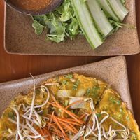 Local pancake  at Minh Hien 2 in Hoi An