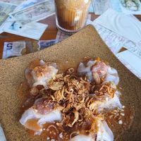 white rose dumplings at Minh Hien 2 in Hoi An