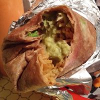Potato Burrito, Vegan at Budgies Burritos in Vancouver