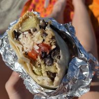   at Budgies Burritos in Vancouver