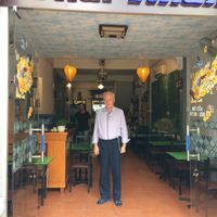 ‘scuse my presence. the owner is nearby, a goodnatured soul. at Zen in Ho Chi Minh City