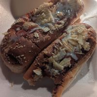 Hotdogs at Garaje Vegano in Guayaquil