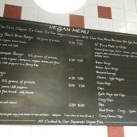 vegan menu at McGuinness - Takeaway in Dublin
