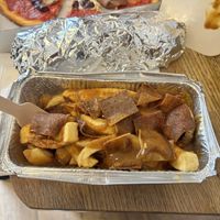 “Bacon” chips and curry   at McGuinness - Takeaway in Dublin