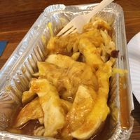 Curry fries!! The curry was amazing   at McGuinness - Takeaway in Dublin