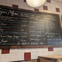 Vegan menu as of 24 January 2026 👌 at McGuinness - Takeaway in Dublin