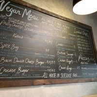 Vegan menu  at McGuinness - Takeaway in Dublin