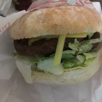 The photos really don’t do the food justice! “Bacon double cheese burger”. at McGuinness - Takeaway in Dublin