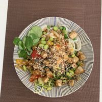 Summer Noodle salad at Piri Piri in Tarifa