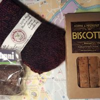 Vegan goodies at Little Shop of Vegans in Norwich