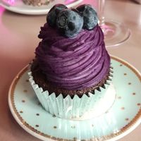 Cupcake vegan al mirtillo (speciale di qualche mese fa) at Camelia Bakery in Treviso
