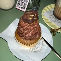 Cupcake al cioccolato  at Camelia Bakery in Treviso