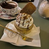 Cupcake lotus  at Camelia Bakery in Treviso