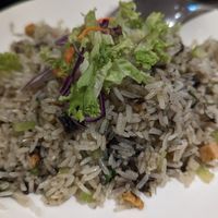 Olive fried rice at Green on Earth 绿之天地 in West Singapore