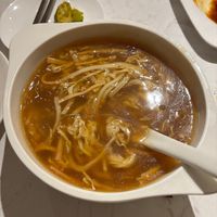 Sharks' fin soup Very gratifying and yummy at Green on Earth 绿之天地 in West Singapore