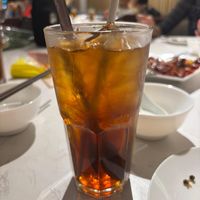Iced red date longan is a very pleasant drink at Green on Earth 绿之天地 in West Singapore
