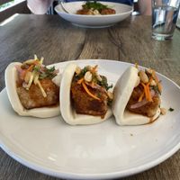 Korean bao buns 👍  at Tinker Street in Indianapolis