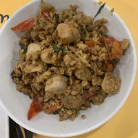 Groud Soy with Mushrooms and veggies at Platinum Fashion Mall - Term-Bun in Bangkok