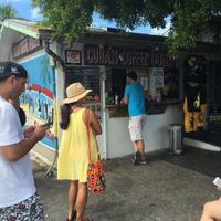 pick up window at Cuban Coffee Queen in Key West