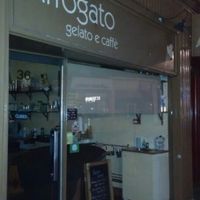 outside tonght at Affogato  in Edinburgh