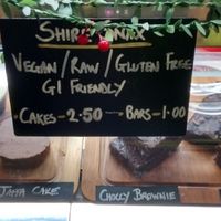 raw cajes at Affogato  in Edinburgh