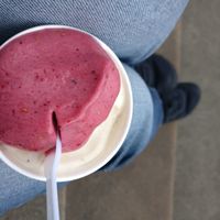 Hazelnut was super creamy, the fruit flavour was also delish . at Affogato  in Edinburgh