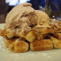 Build Your Own – Vegan Waffle with 2 Vegan Gelato Scoops [£4.50] at Affogato  in Edinburgh