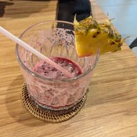 Red juice at No.9 2nd Restaurant in Phuket