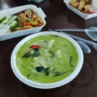 Green curry at No.9 2nd Restaurant in Phuket