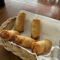 Spring rolls  at No.9 2nd Restaurant in Phuket